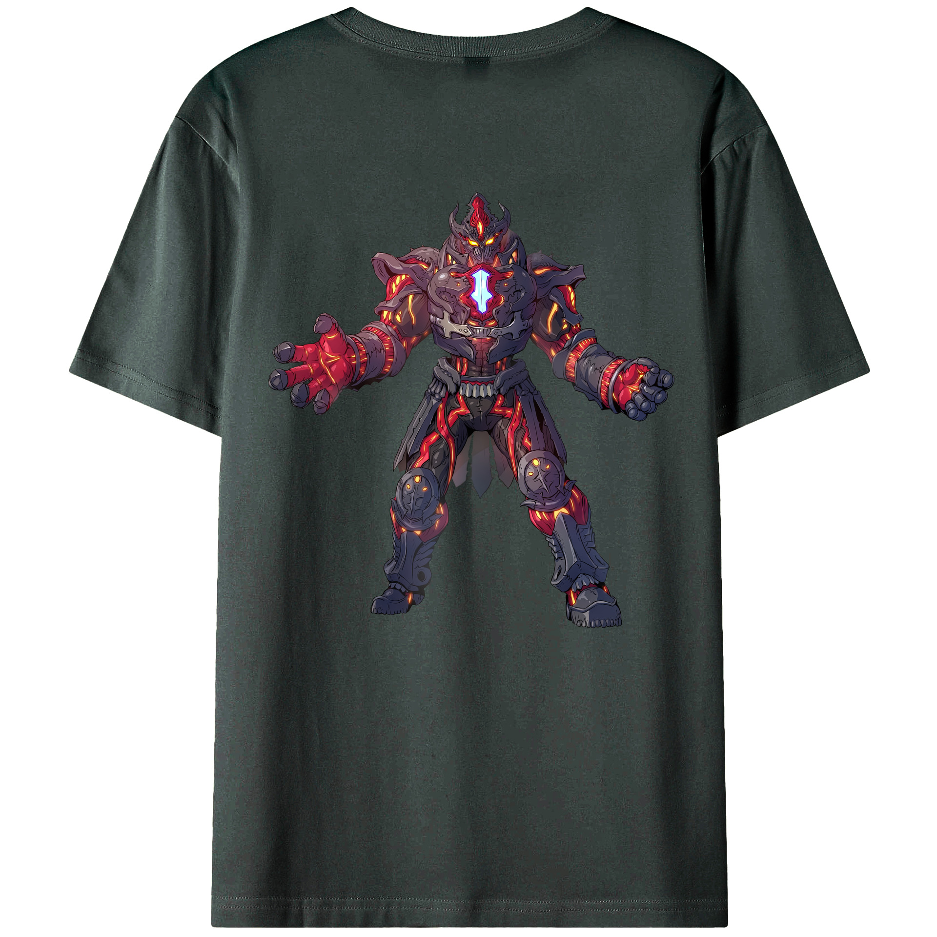 （画像用） ウルトラマン Ultraman 綿100％ メンズ半袖Tシャツ（バックプリント） 通気性